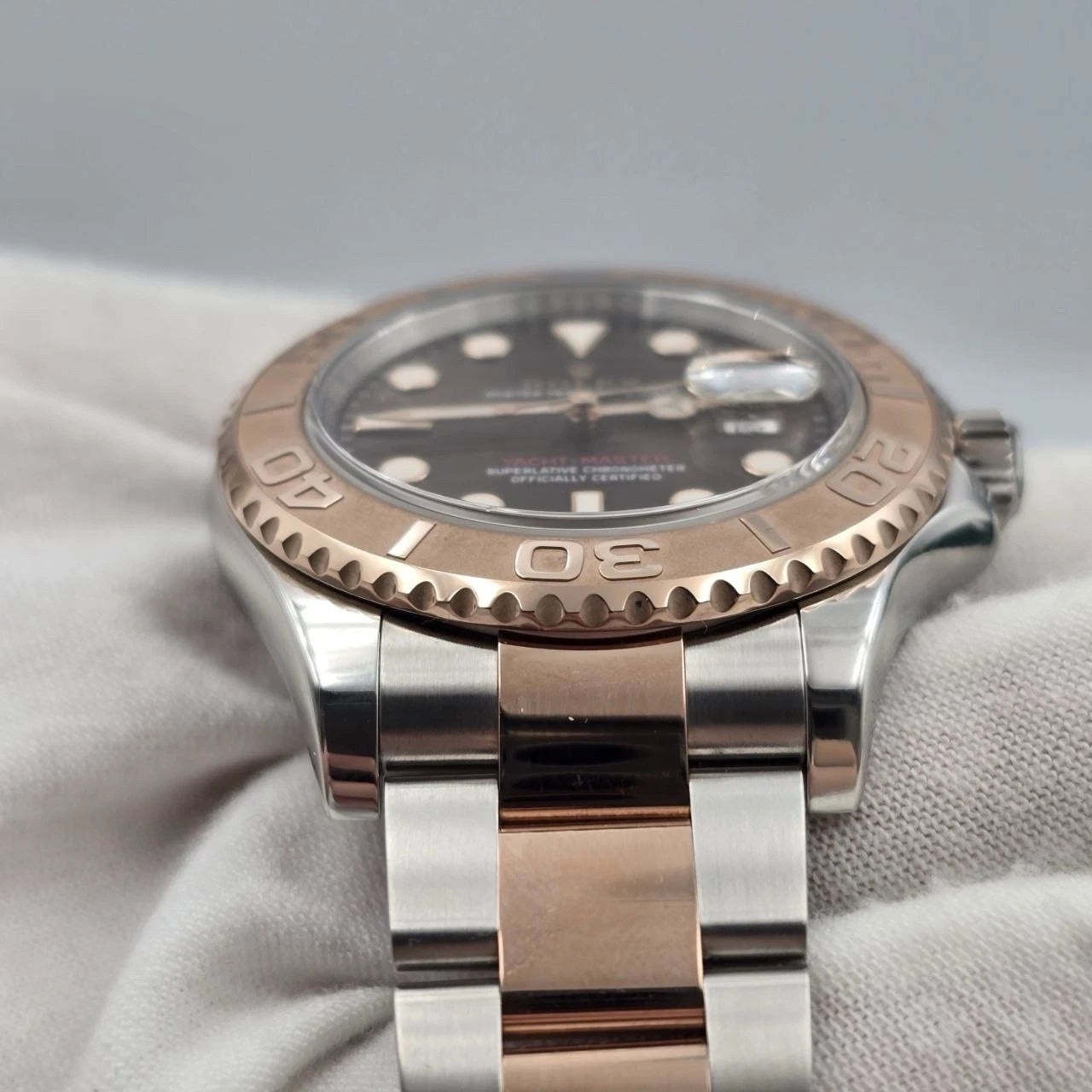 Rolex Yacht-Master 116621 40mm Chocolate Dial 18K Rose Gold Watch