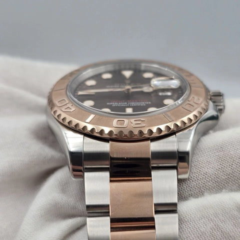 Rolex Yacht-Master 116621 40mm Chocolate Dial 18K Rose Gold Watch