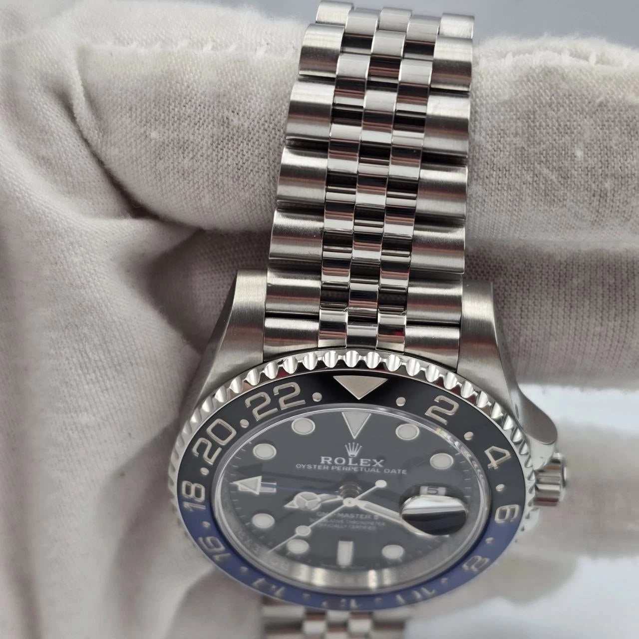 2020 PAPERS Rolex GMT-Master II 126710BLNR Batgirl Jubilee 40mm Watch BOX