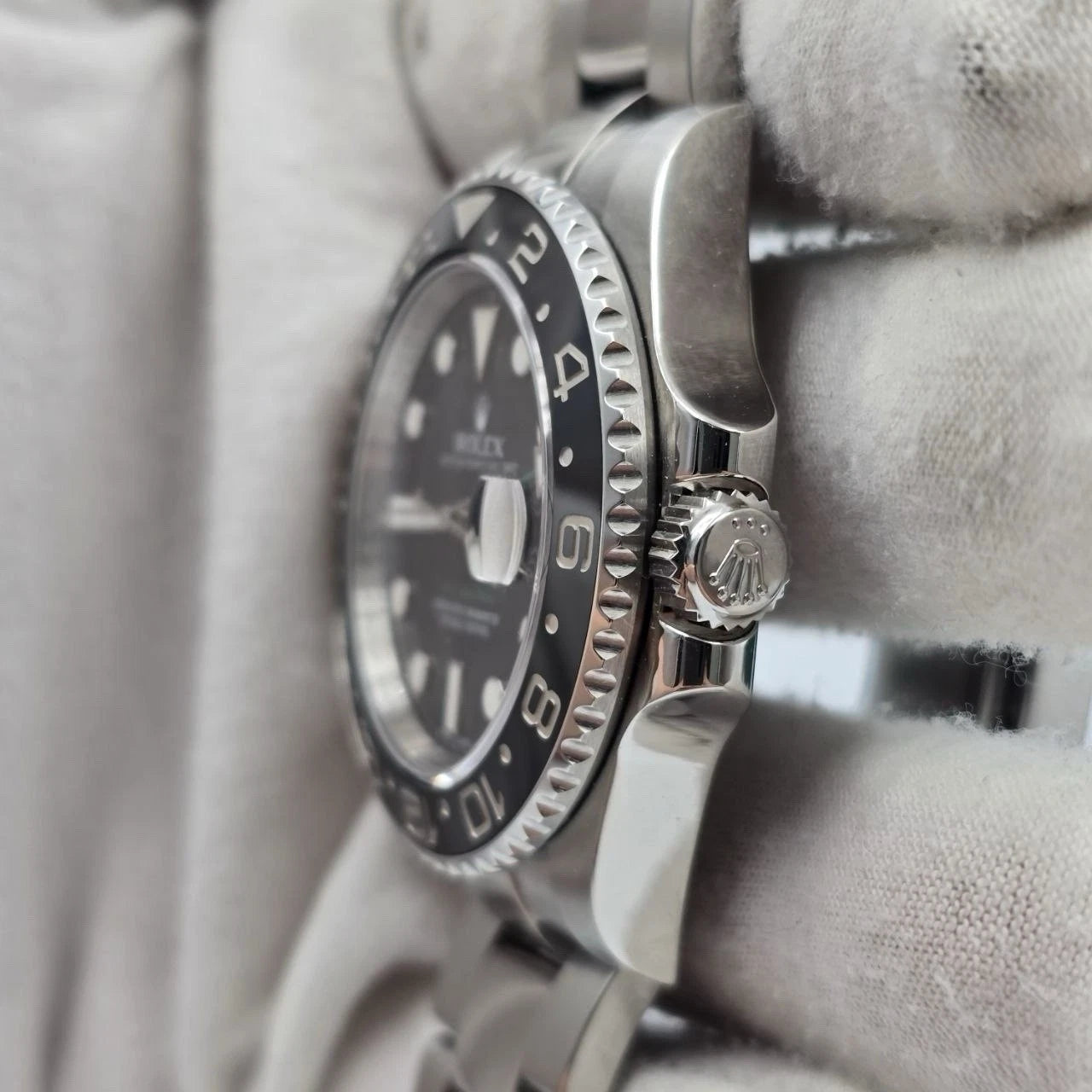 2013 PAPERS Rolex GMT Master II 116710LN Steel Ceramic "Green Arrow" 40mm BOX