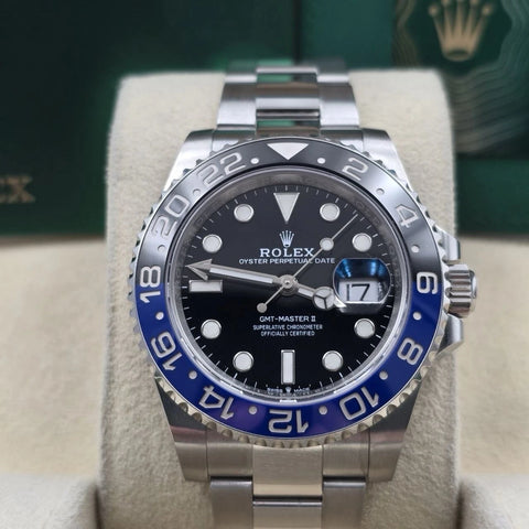 Rolex GMT-Master II Batman 126710BLNR Steel Oyster Bracelet