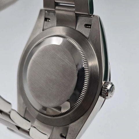 2025 PAPERS Rolex Oyster Perpetual 41mm Green Stainless Steel 124300 BOX