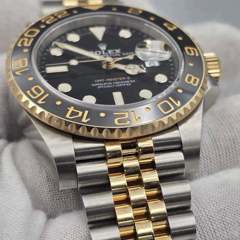 NEW 2026 Rolex GMT-Master II 40mm 126713GRNR Two-Tone Bumblebee Jubilee