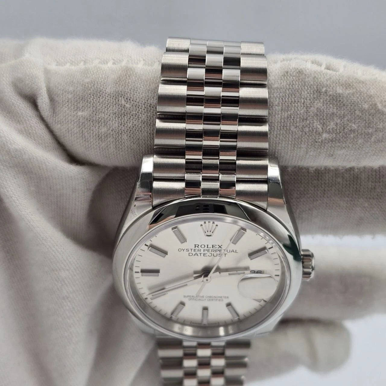 NEW 2026 Rolex Datejust Silver Dial Stainless Steel Jubilee 36mm 126200