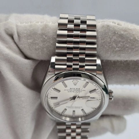 NEW 2026 Rolex Datejust Silver Dial Stainless Steel Jubilee 36mm 126200