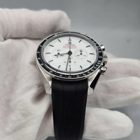 2026 NEW Omega Speedmaster Moonwatch Pro 310.32.42.50.04.001 White Dial 42mm