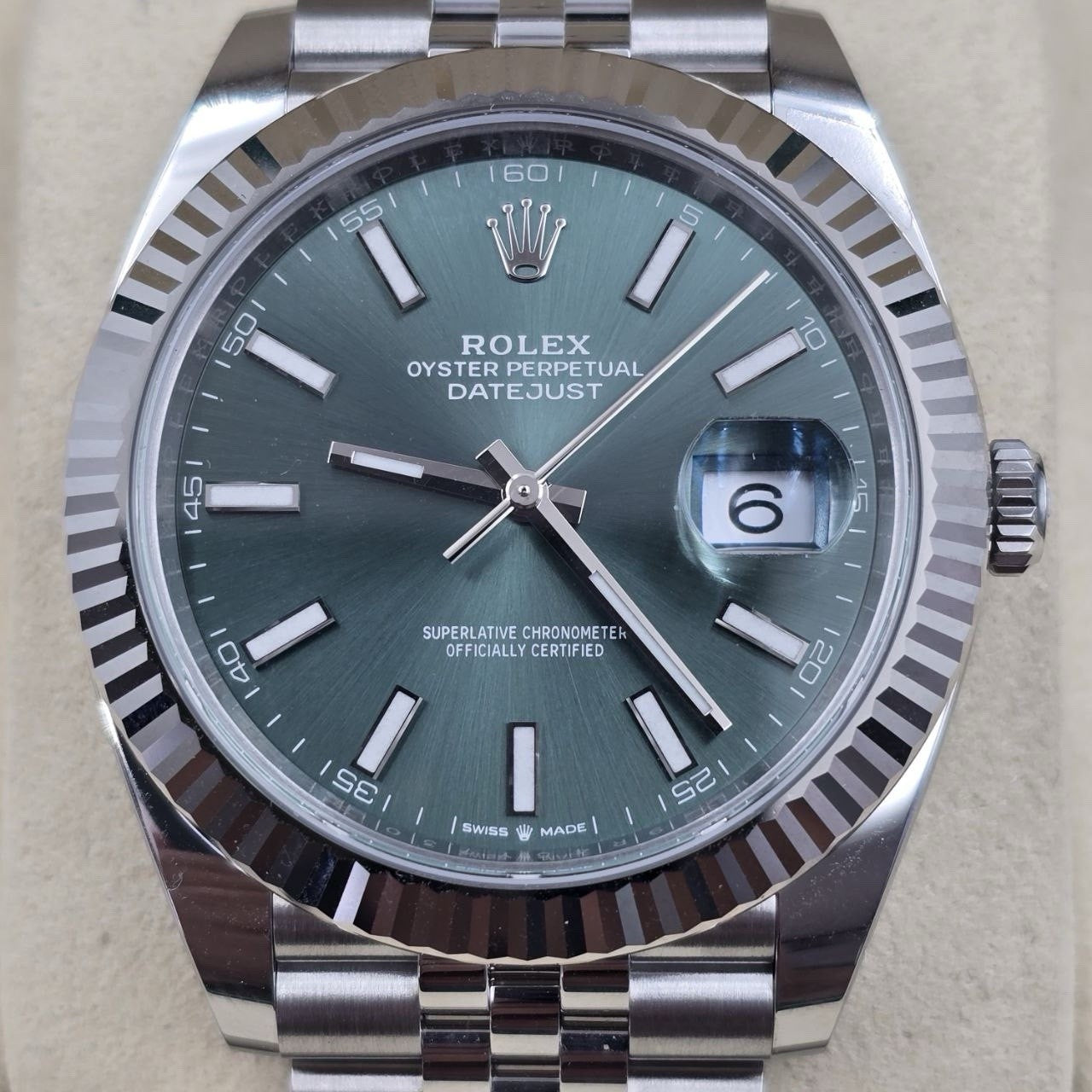 Rolex Datejust 41 126334 Mint Green