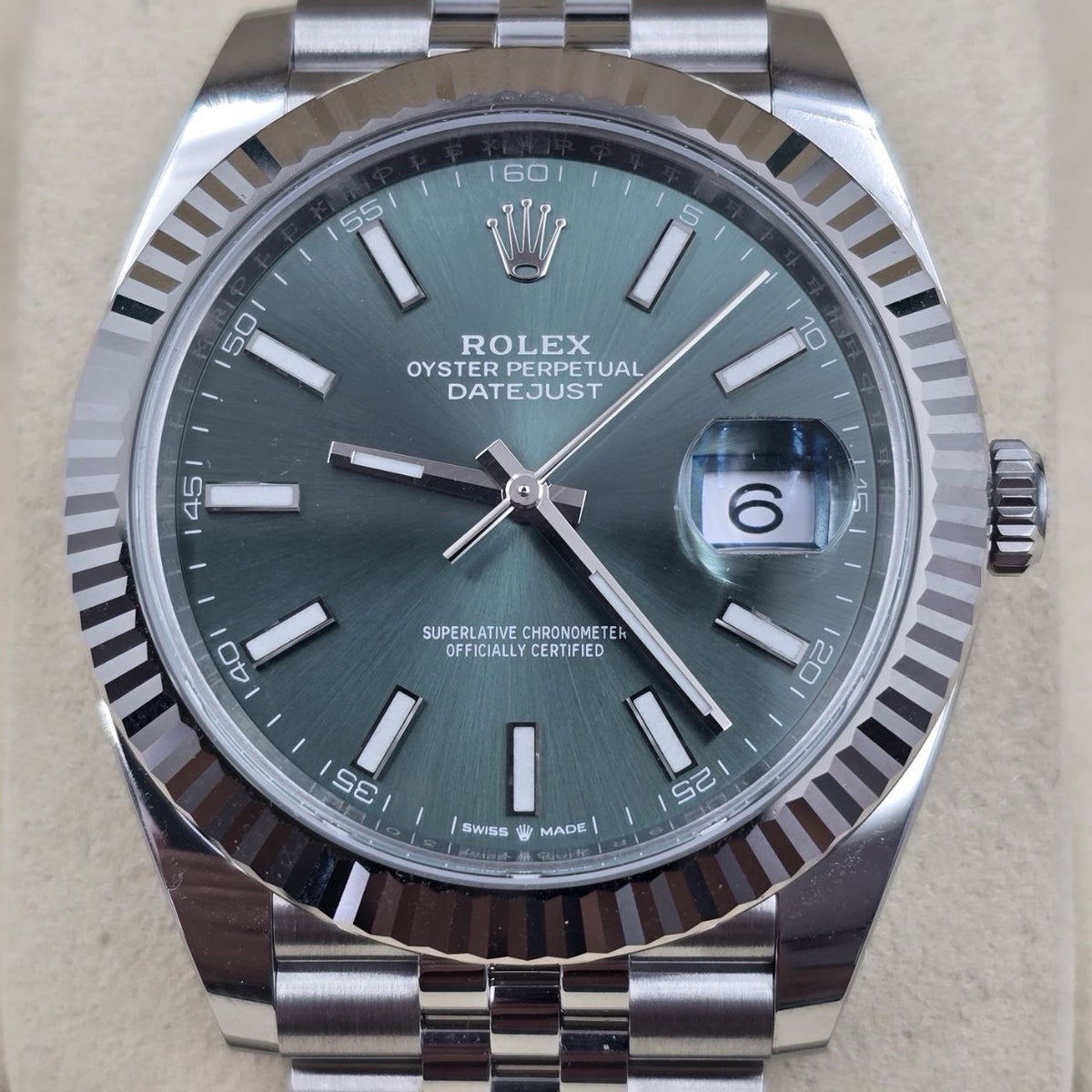 Rolex Datejust 41 126334 Mint Green
