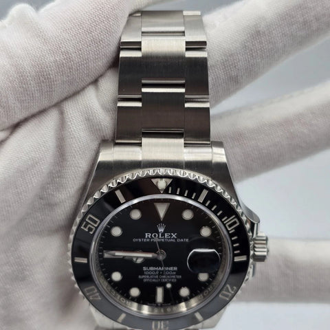 2022 PAPERS Rolex Submariner Date 41mm Black Ceramic 126610LN Watch BOX
