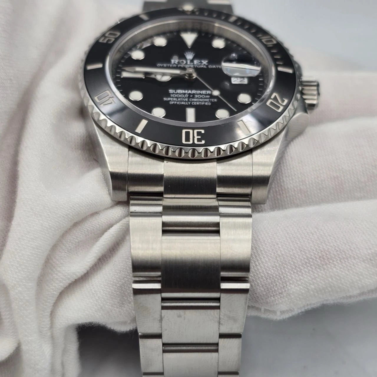 2022 PAPERS Rolex Submariner Date 41mm Black Ceramic 126610LN Watch BOX
