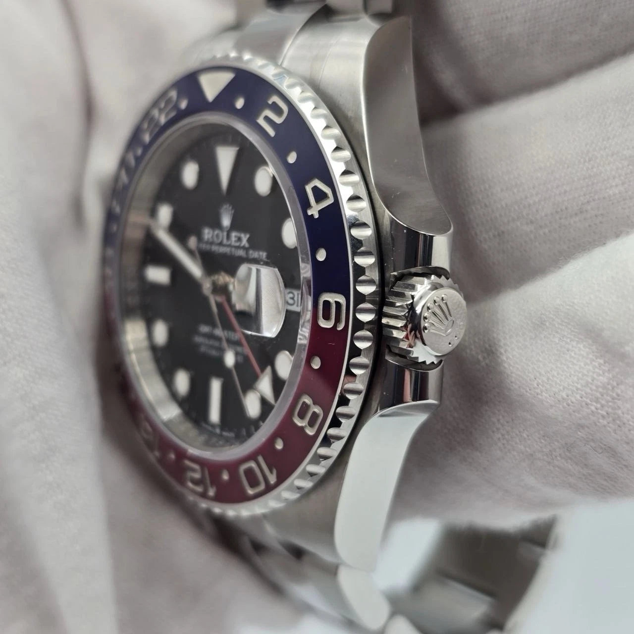 2024 PAPERS Rolex Pepsi GMT-Master ll Oyster Steel 40mm 126710BLRO BOX