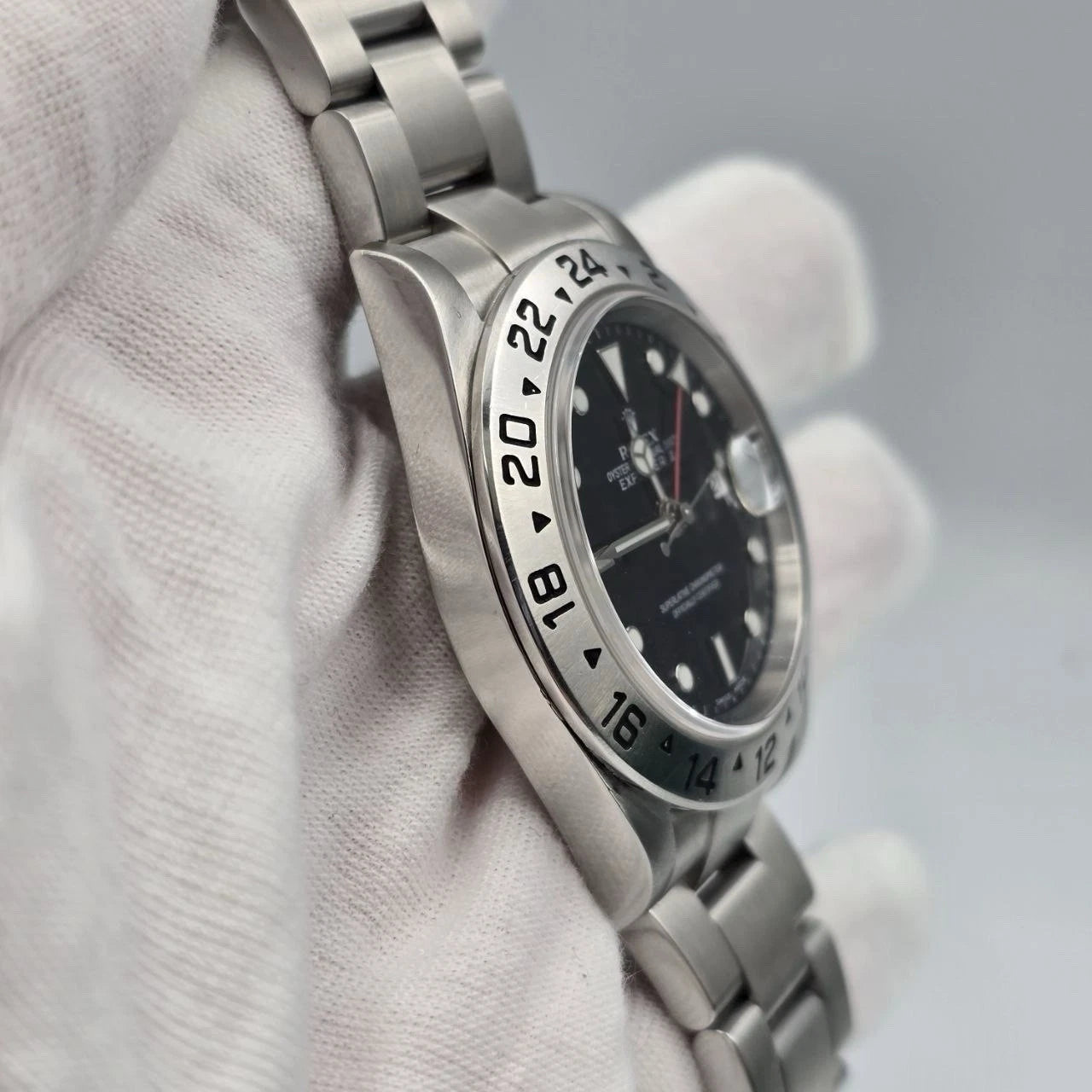 2012 RSC Rolex Explorer II Stainless Steel Black Dial 40mm Watch 16570