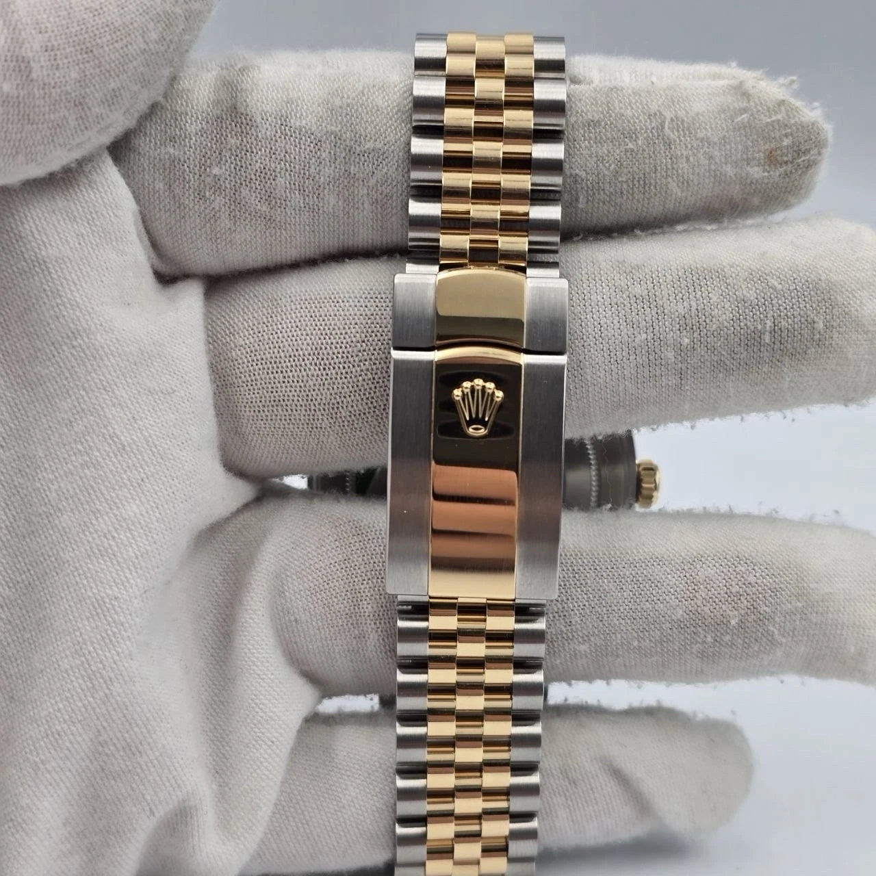 Rolex Datejust 126333 Two Tone Black Dial Jubilee
