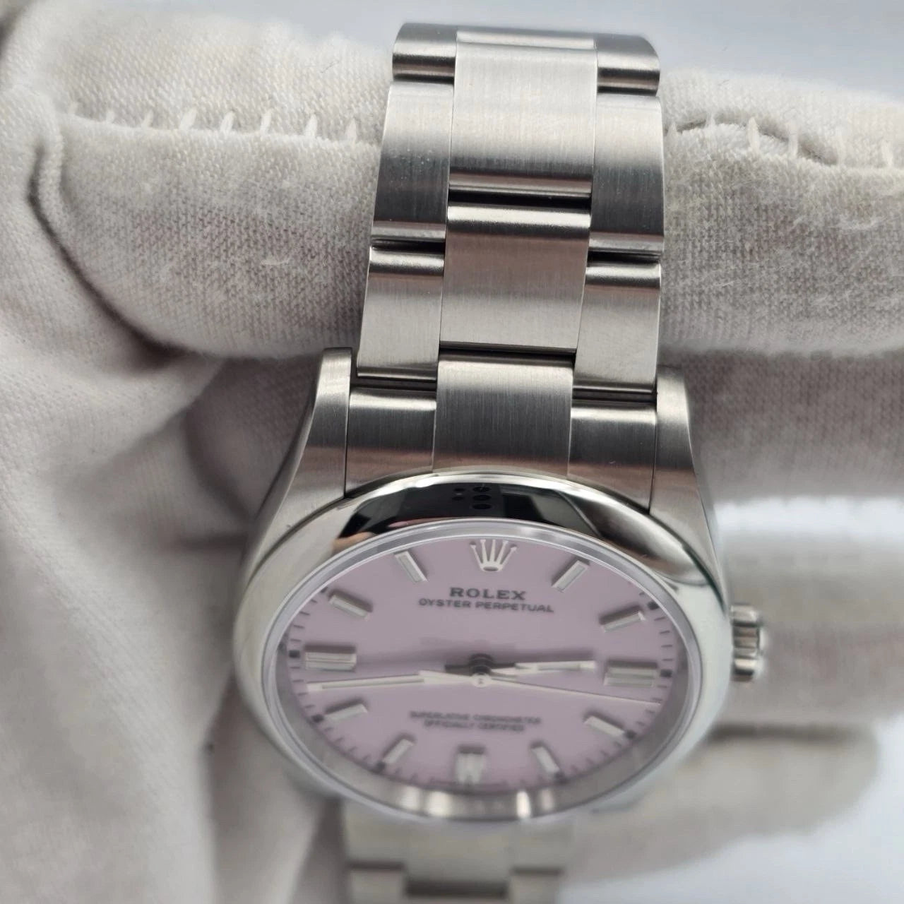 2025 Rolex Oyster Perpetual 36mm Candy Pink Dial 126000