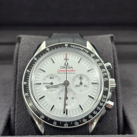 2026 NEW Omega Speedmaster Moonwatch Pro 310.32.42.50.04.001 White Dial 42mm
