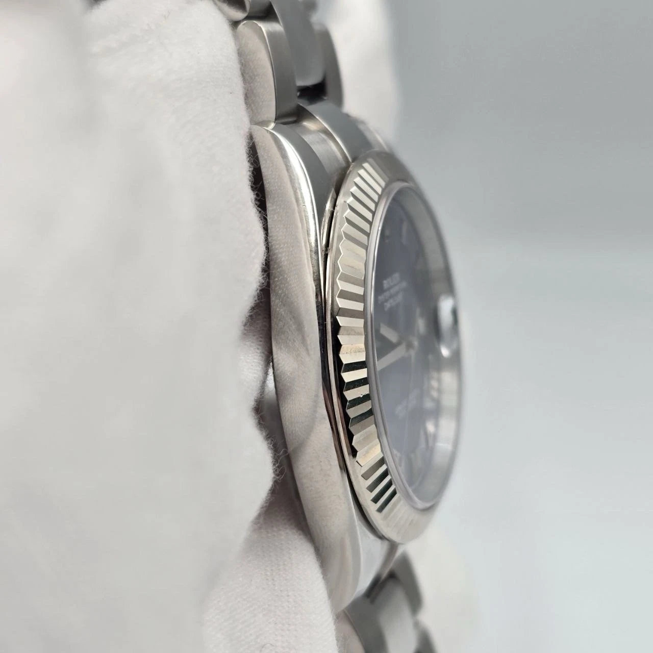 2024 PAPERS Rolex Datejust 126334 Steel Oyster Azzurro Blue Roman Dial 41mm BOX