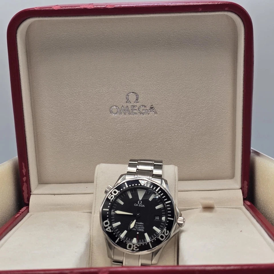 Omega Seamaster Professional Peter Blake Black Dial 41mm Watch 2254.50 BOX