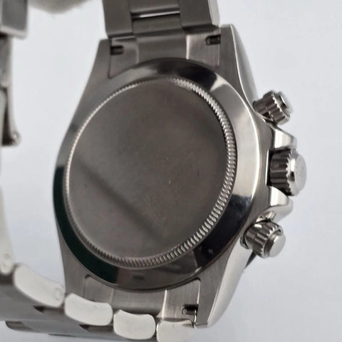 MINT 2024 RSC Rolex Daytona 116500LN White Panda Ceramic 40mm Steel Watch B+P