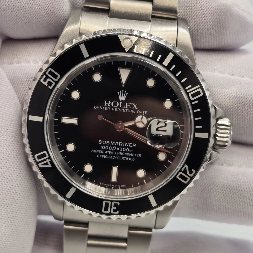 2022 RSC MINT Rolex Submariner Date 16610 Black Dial Stainless Steel Oyster 40mm