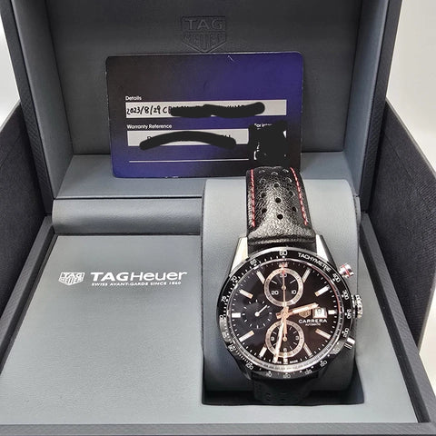 2023 Tag Heuer Carrera Calibre 16 Automatik Chronograph 41mm CBM2110.FC6454