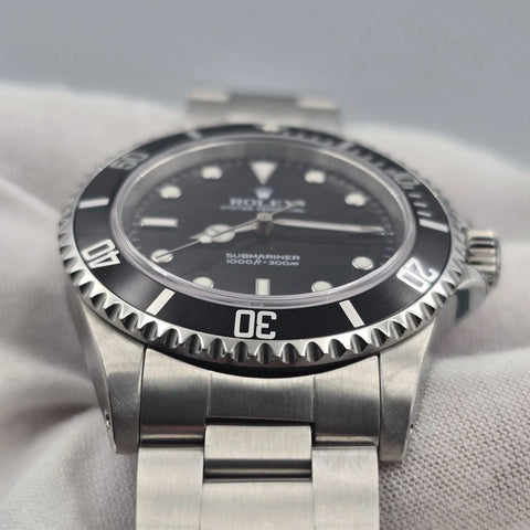 2007 Rolex Submariner No Date 14060M 2 Liner Black Dial Stainless Steel 40mm