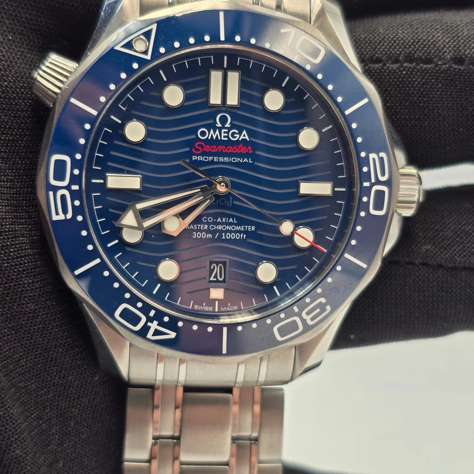 PAPERS 2024 Omega Seamaster Diver 300M Blue Dial 42mm 210.30.42.20.03.001 BOX