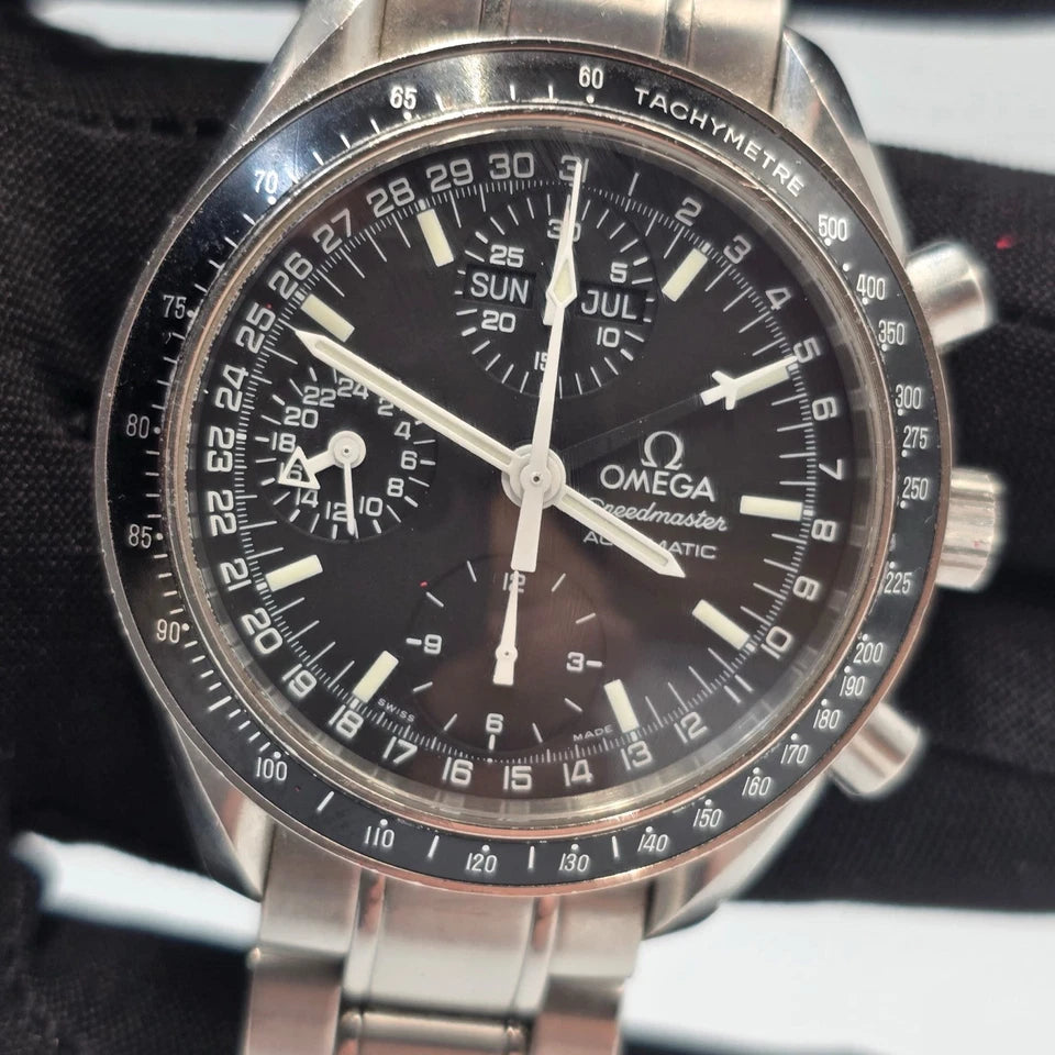 Omega Speedmaster Day Date 3520.50 Mark 40 Chronograph Automatic 39mm Watch B+P
