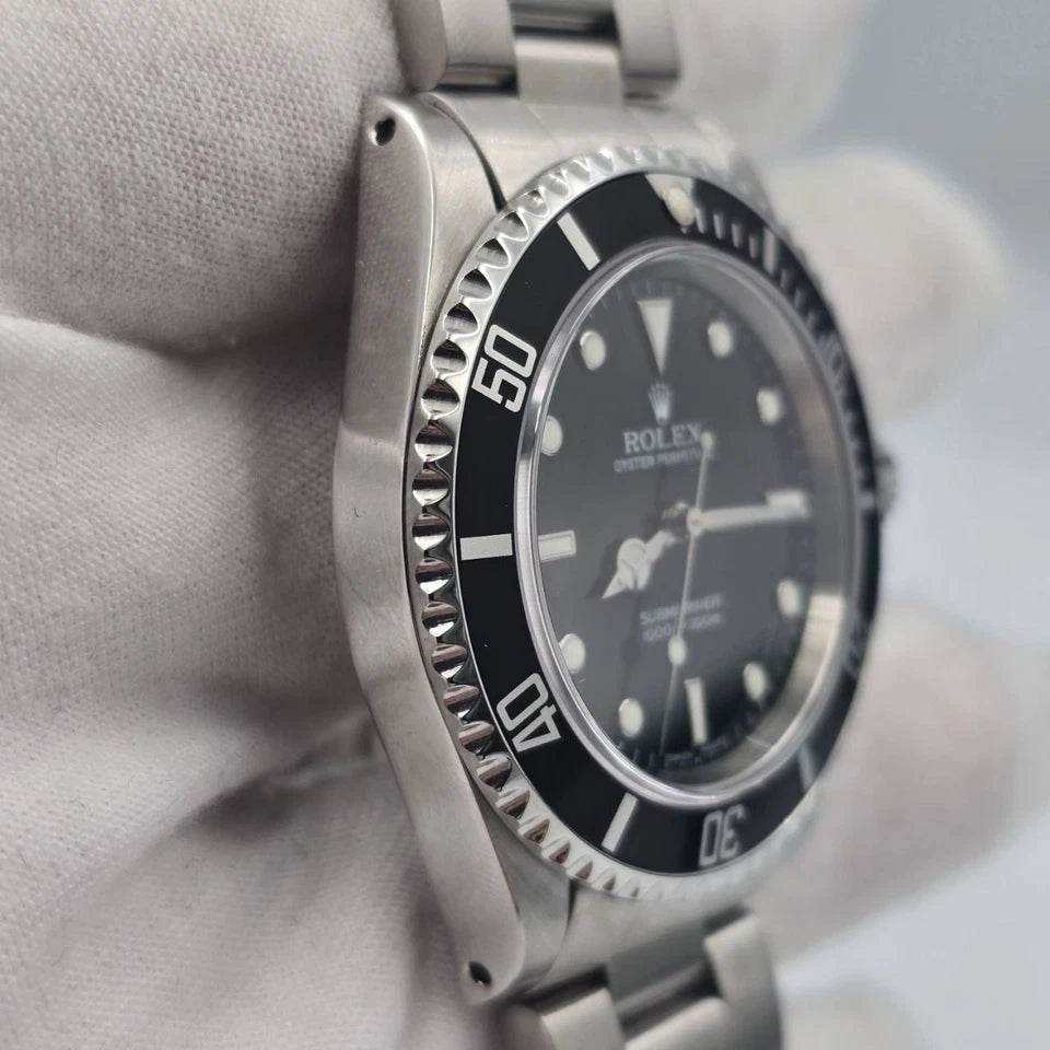 2007 Rolex Submariner No Date 14060M 2 Liner Black Dial Stainless Steel 40mm