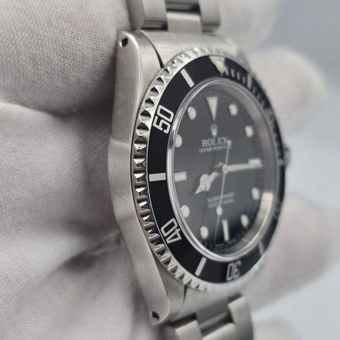 2007 Rolex Submariner No Date 14060M 2 Liner Black Dial Stainless Steel 40mm