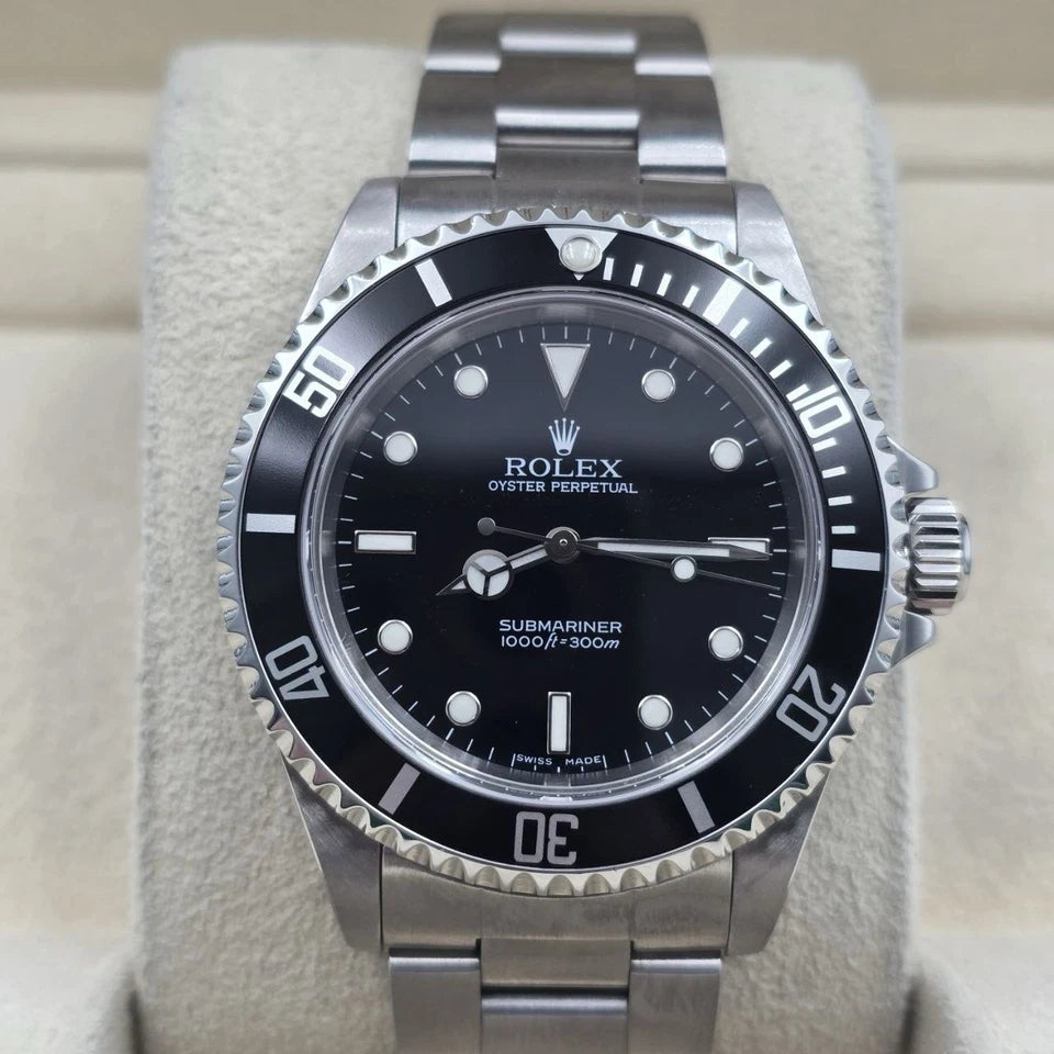 2007 Rolex Submariner No Date 14060M 2 Liner Black Dial Stainless Steel 40mm
