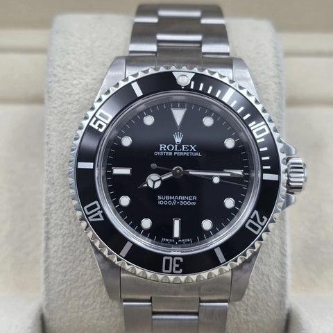2007 Rolex Submariner No Date 14060M 2 Liner Black Dial Stainless Steel 40mm