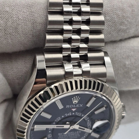 MINT PAPERS 2024 Rolex Sky-Dweller 42mm 336934 Jubilee Blue Dial BOX