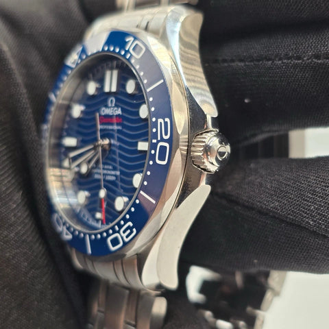 PAPERS 2024 Omega Seamaster Diver 300M Blue Dial 42mm 210.30.42.20.03.001 BOX