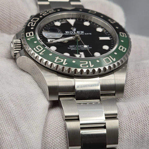 NEW 2025 Rolex GMT-Master II “Sprite” 40mm 126720VTNR Oyster Black Dial UNWORN