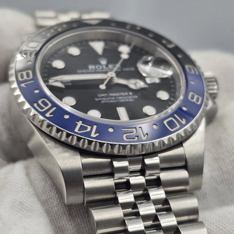 PAPERS 2024 Rolex GMT-Master II BATGIRL Steel JUBILEE 40mm 126710BLNR BOX
