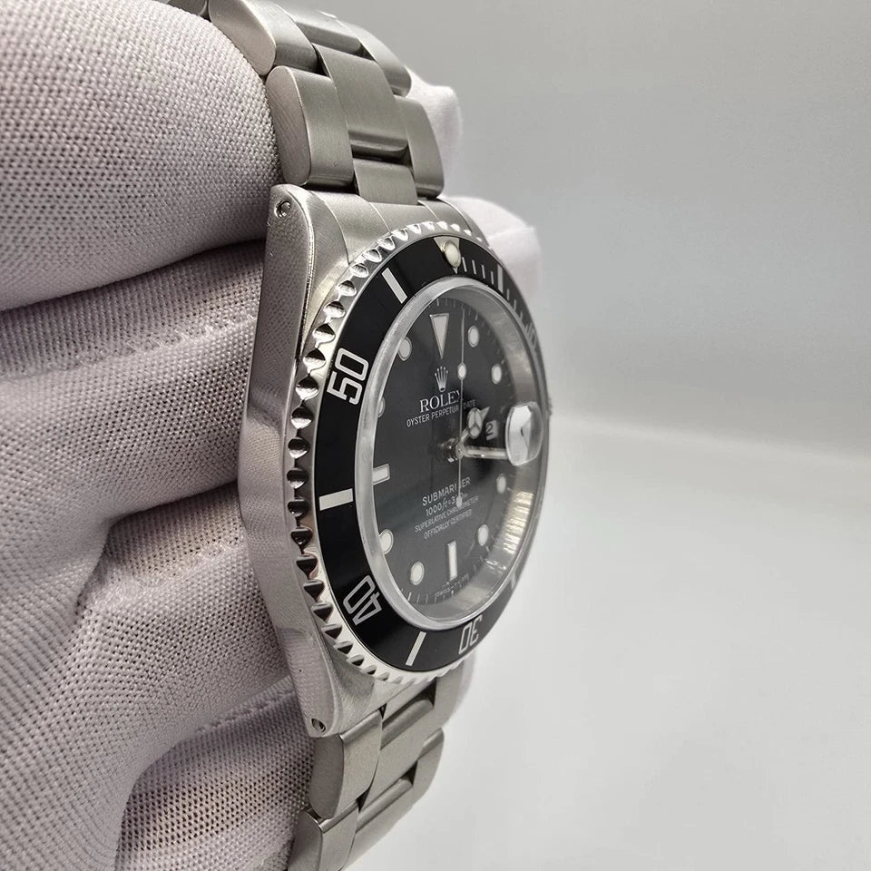 2022 RSC MINT Rolex Submariner Date 16610 Black Dial Stainless Steel Oyster 40mm