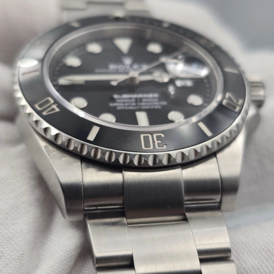 PAPERS 2023 Rolex Submariner Date 41mm Black Ceramic 126610LN Watch BOX
