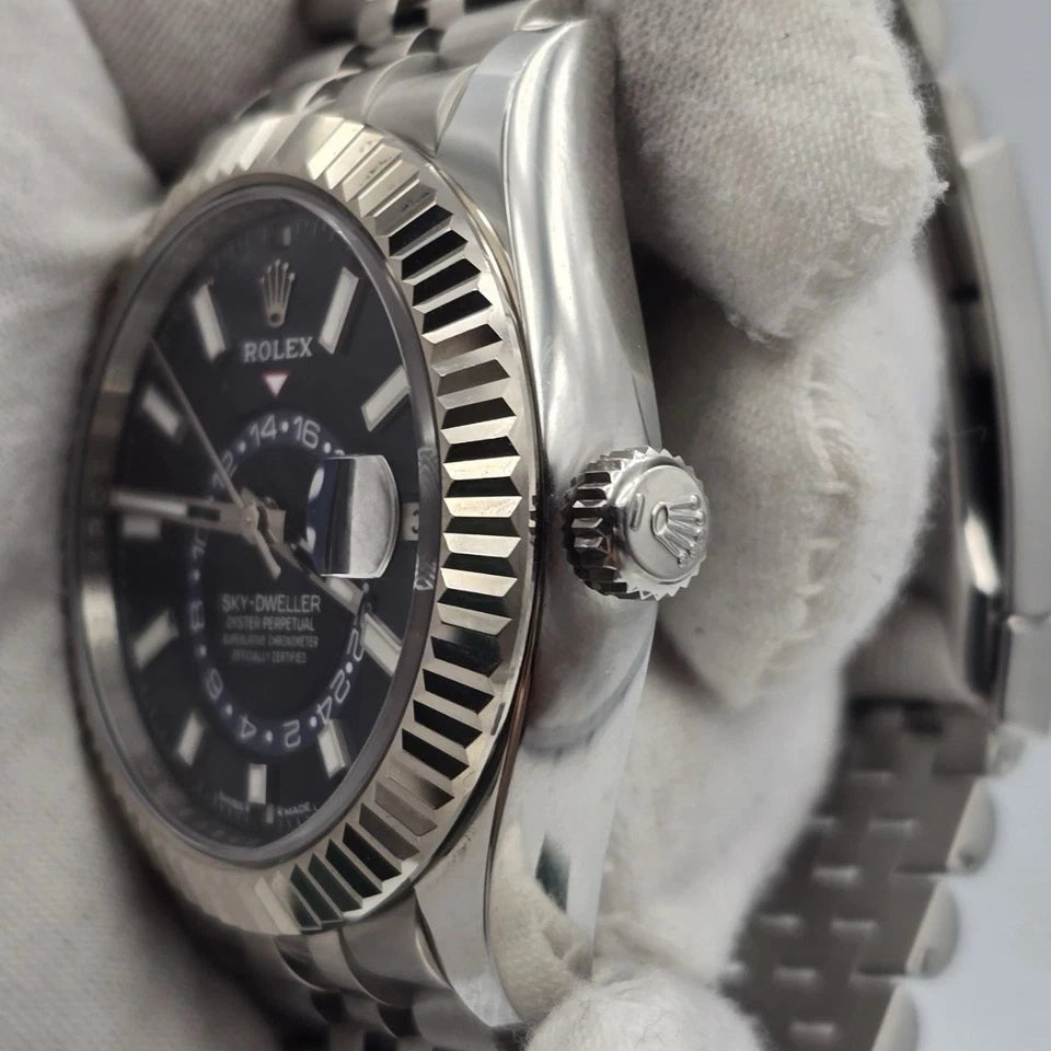MINT PAPERS 2024 Rolex Sky-Dweller 42mm 336934 Jubilee Blue Dial BOX