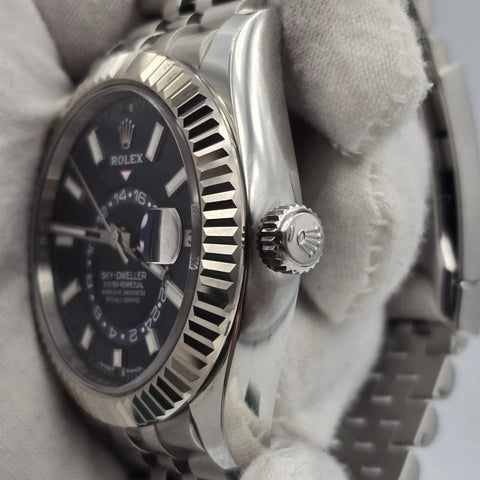 MINT PAPERS 2024 Rolex Sky-Dweller 42mm 336934 Jubilee Blue Dial BOX