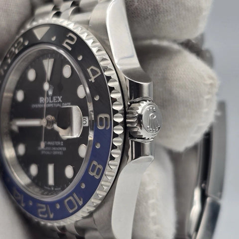 PAPERS 2024 Rolex GMT-Master II BATGIRL Steel JUBILEE 40mm 126710BLNR BOX