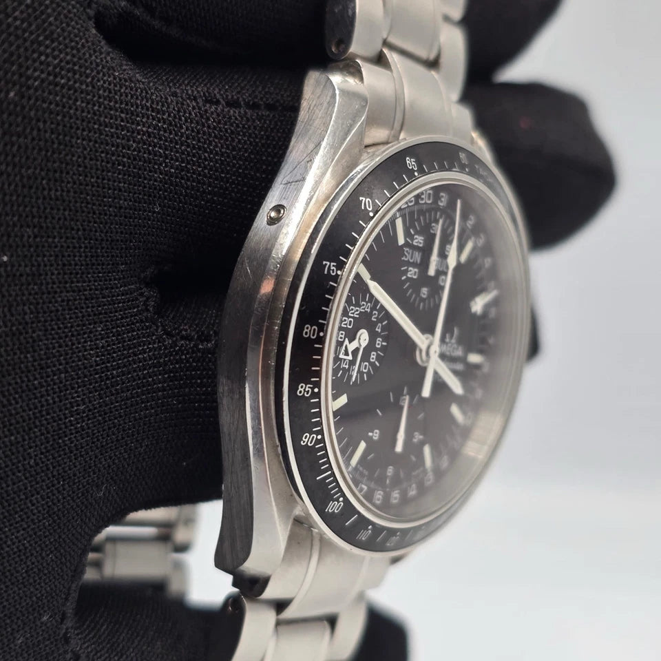 Omega Speedmaster Day Date 3520.50 Mark 40 Chronograph Automatic 39mm Watch B+P