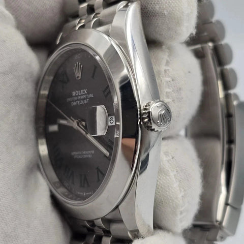 NEW 2026 Rolex Datejust 41mm Steel Smooth Wimbledon Dial Jubilee 126300 UNWORN