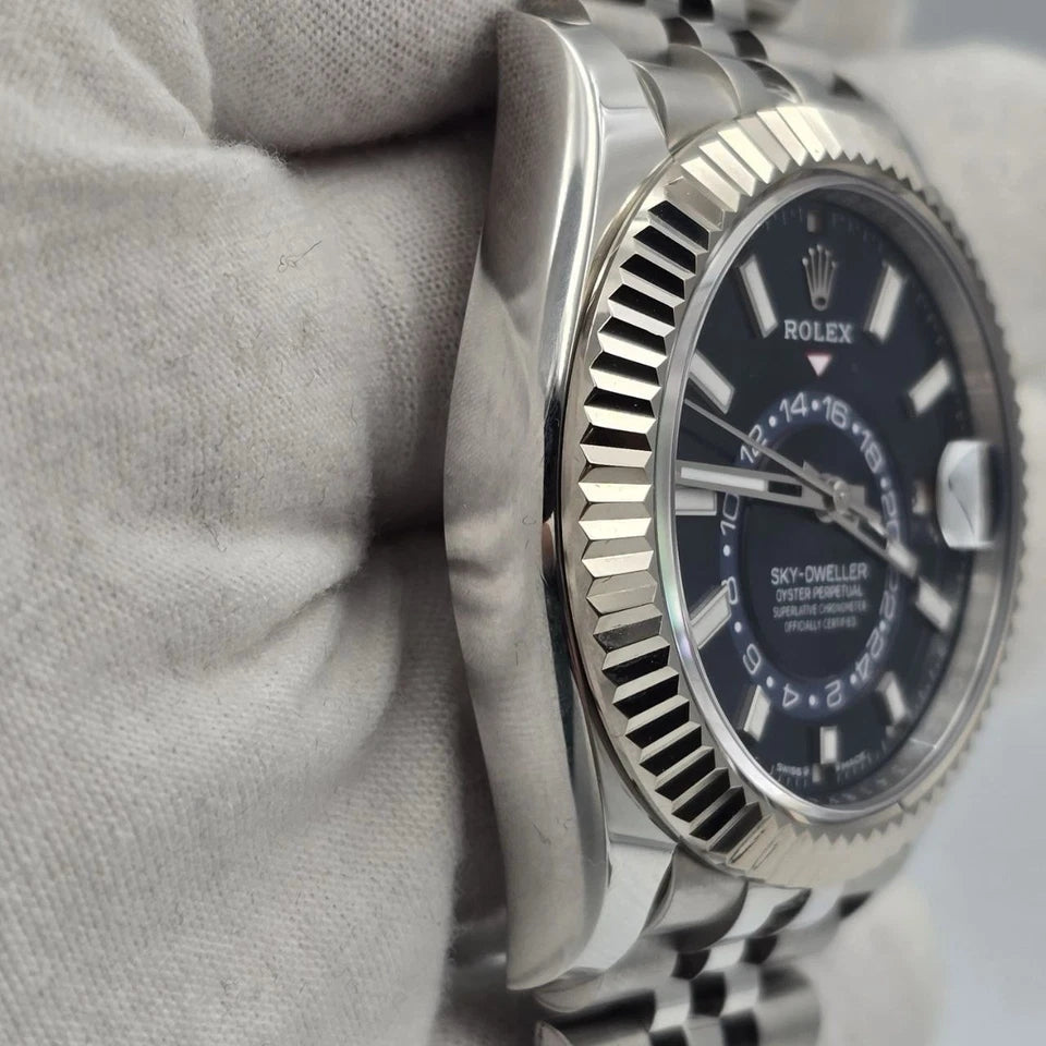 MINT PAPERS 2024 Rolex Sky-Dweller 42mm 336934 Jubilee Blue Dial BOX