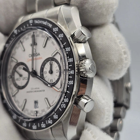 PAPERS 2025 Omega Speedmaster Racing 329.30.44.51.04.001 Master Chronometer BOX
