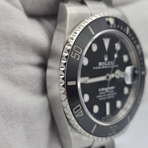 PAPERS 2023 Rolex Submariner Date 41mm Black Ceramic 126610LN Watch BOX