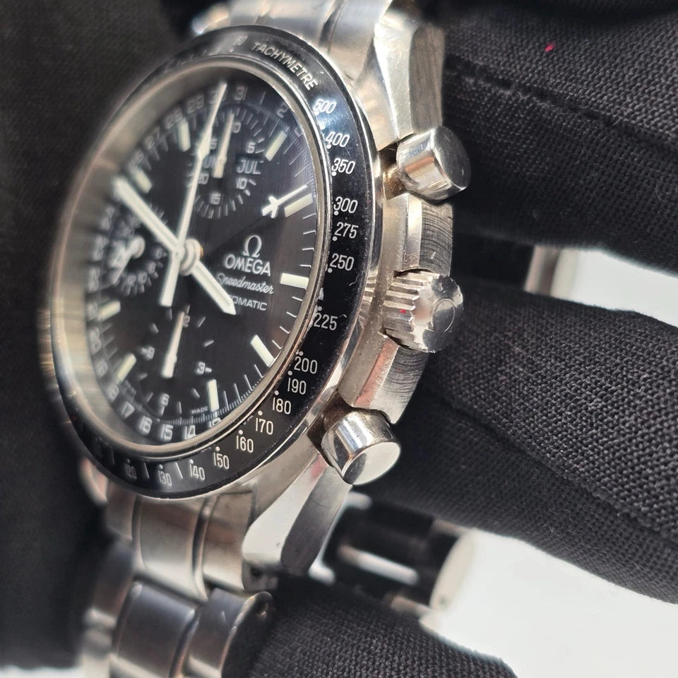 Omega Speedmaster Day Date 3520.50 Mark 40 Chronograph Automatic 39mm Watch B+P
