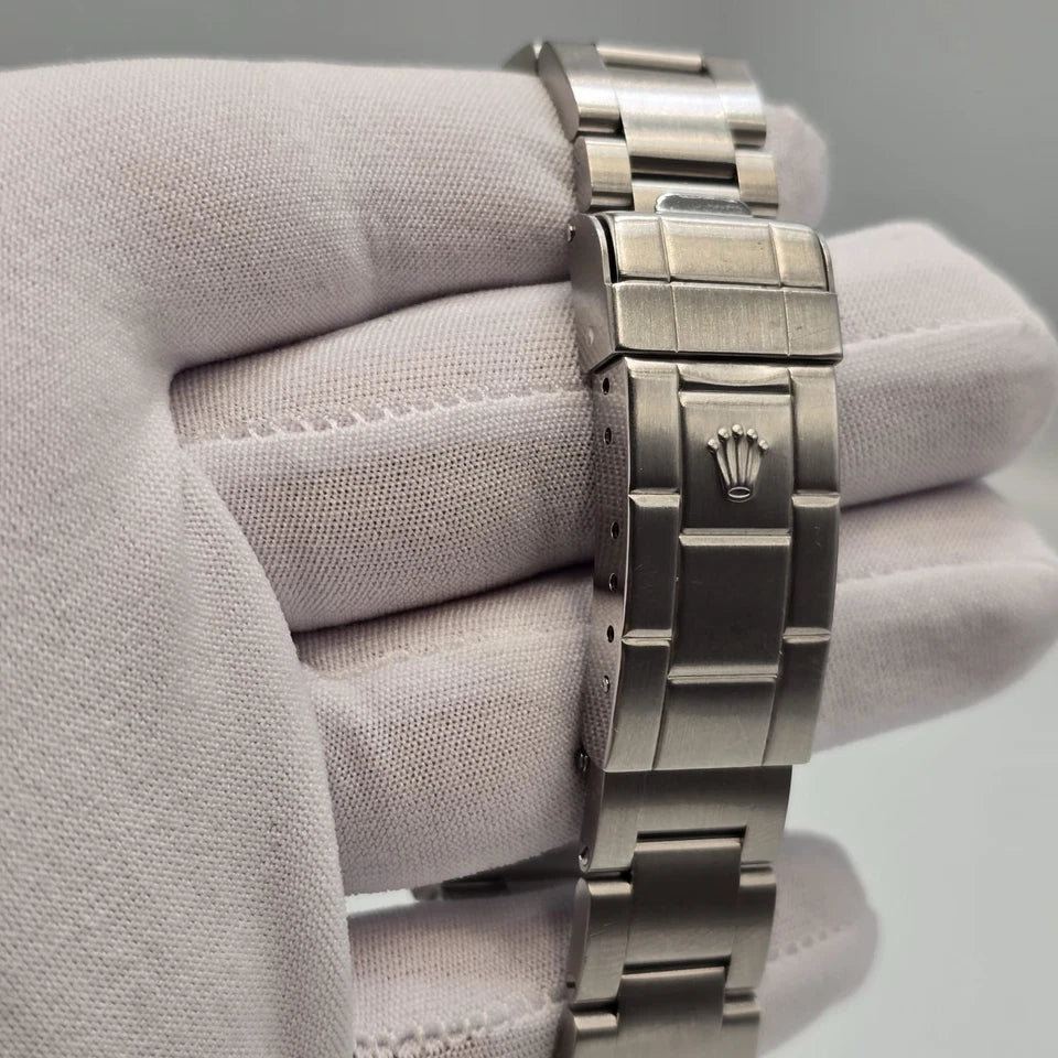 PAPERS 2006 Rolex Submariner Date Steel NO HOLES Black Dial 40mm Watch 16610