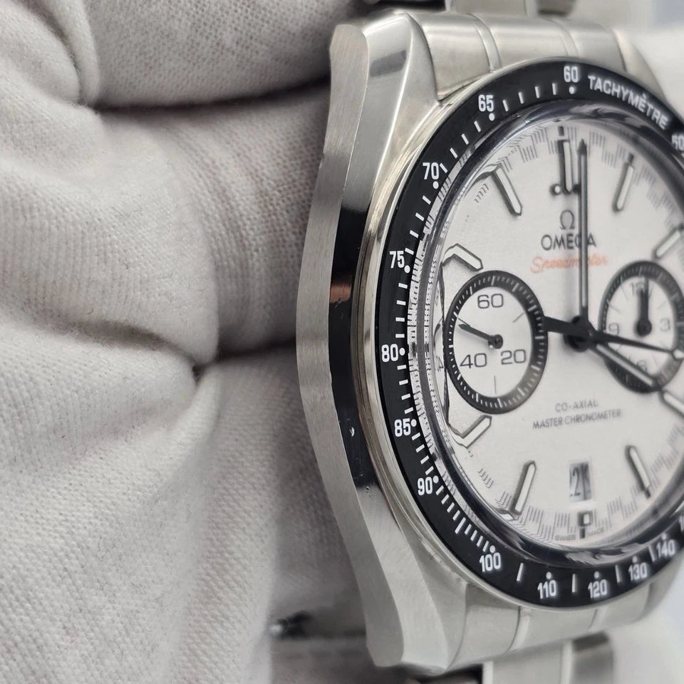 PAPERS 2025 Omega Speedmaster Racing 329.30.44.51.04.001 Master Chronometer BOX