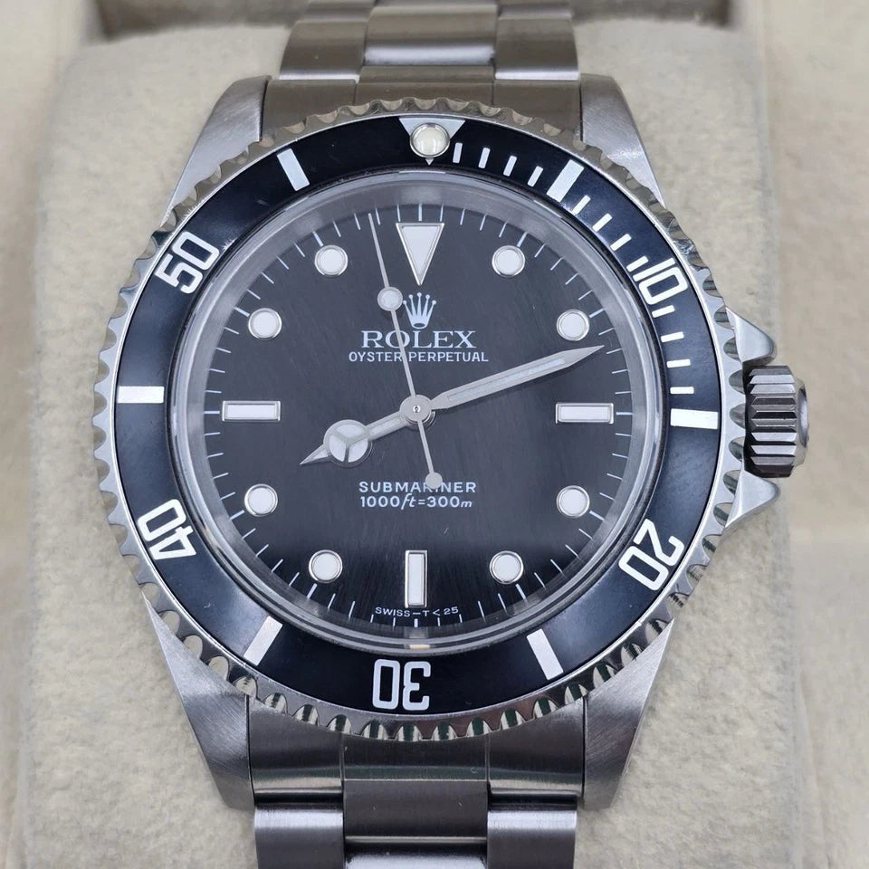 2023 RSC Rolex Submariner No-Date BLACK Tritium Steel Oyster 40mm Watch 14060