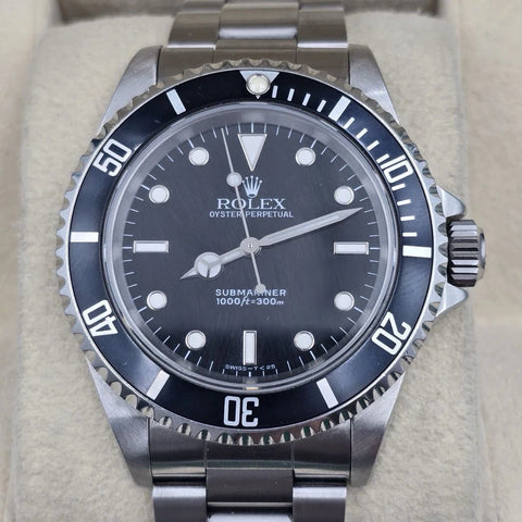 2023 RSC Rolex Submariner No-Date BLACK Tritium Steel Oyster 40mm Watch 14060